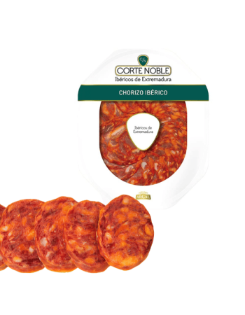 Corte Noble – Chorizo Ibérico, španělská sušená klobása, plátky
