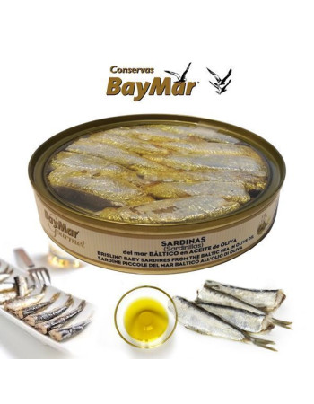 BayMar Gourmet – Sardinky z Baltského moře v olivovém oleji