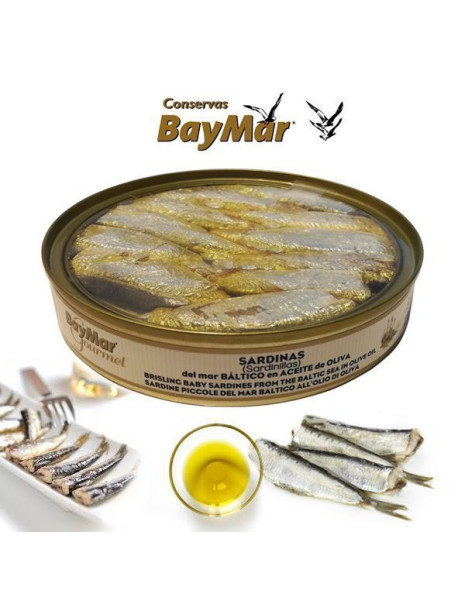 BayMar Gourmet – Sardinky z Baltského moře v olivovém oleji