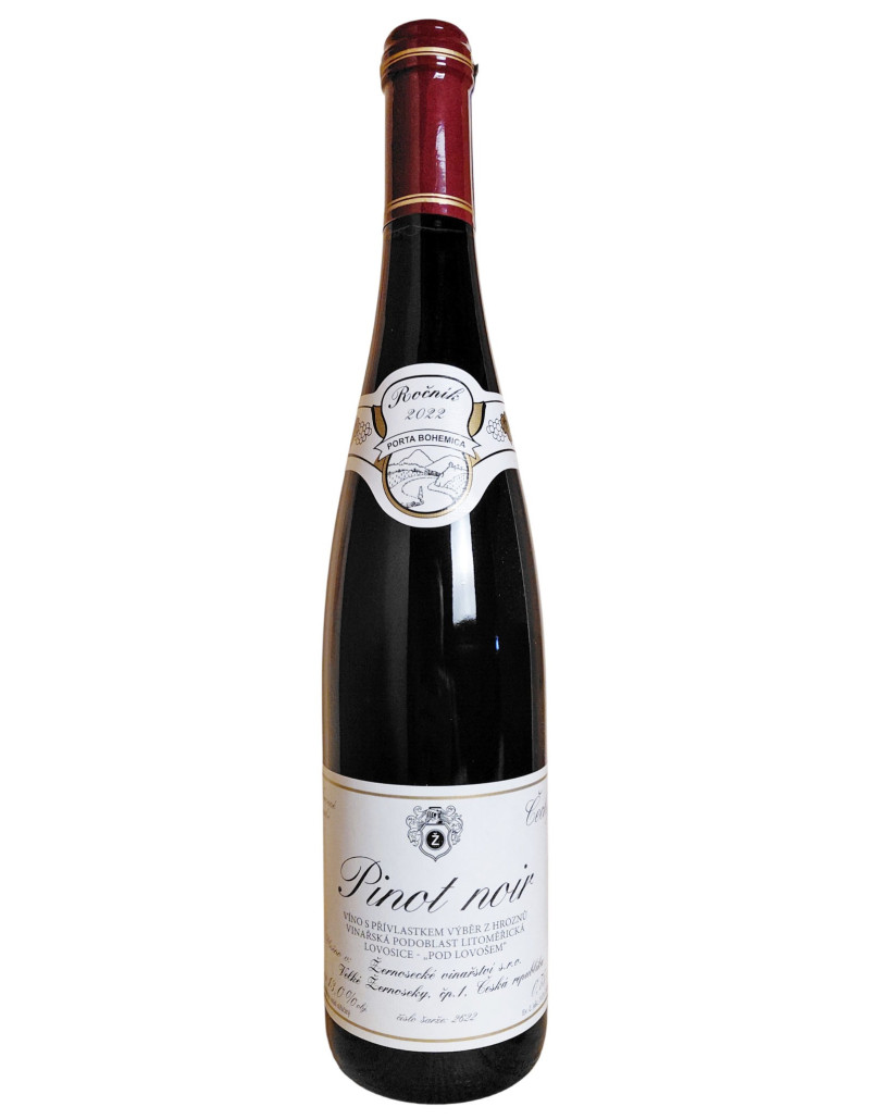 Žernosecké zámecké vinařství Pinot Noir