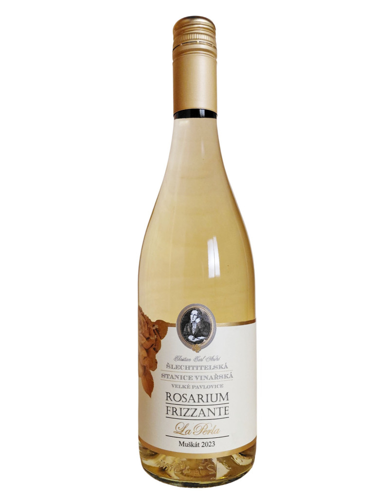Šlechtitelská stanice vinařská Rosarium Frizzante - Muškát moravský  Perlivé