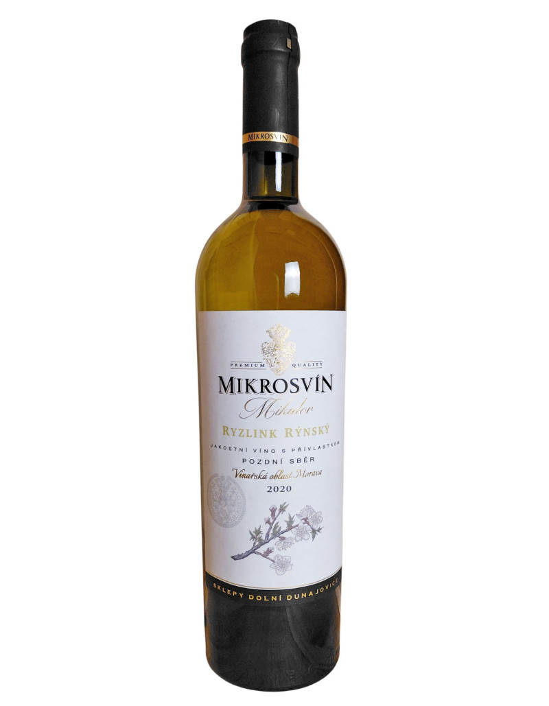 Vinařství Mikrosvín Mikulov Ryzlink rýnský - Flower Line