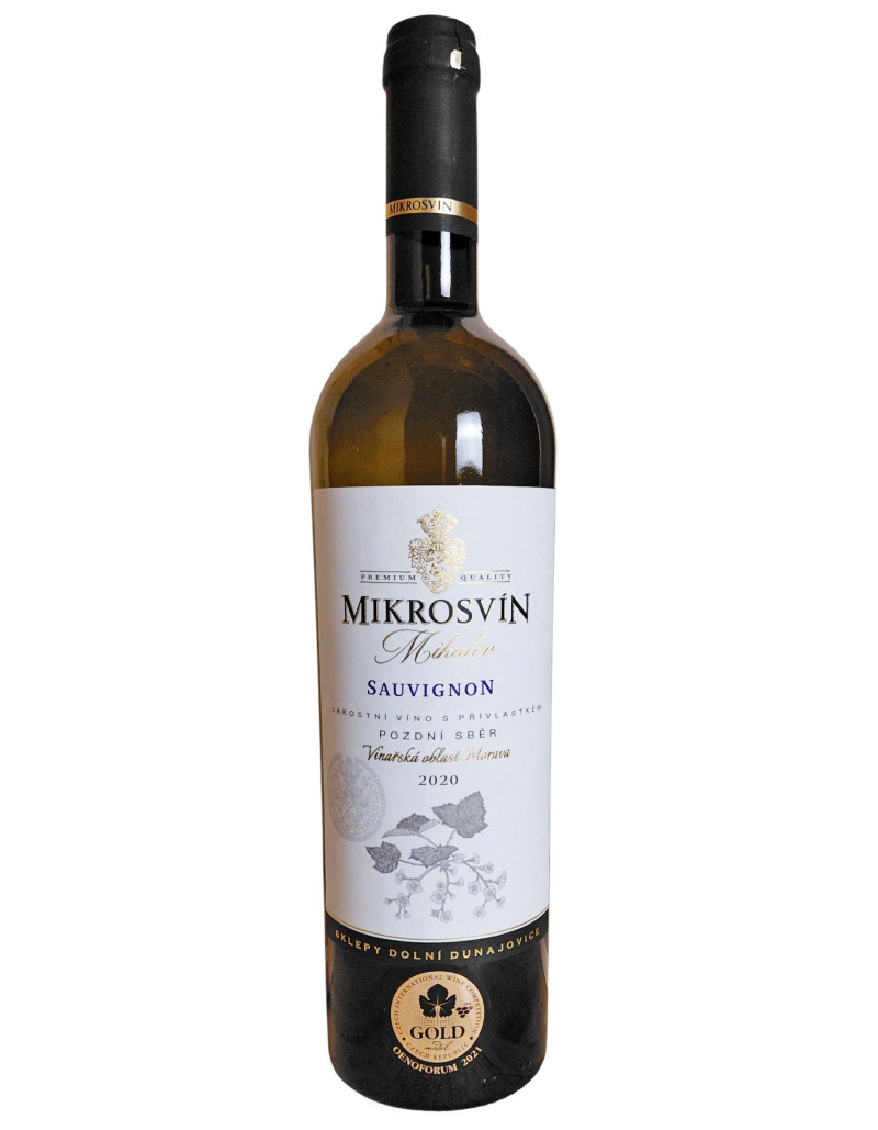 Vinařství Mikrosvín Mikulov Sauvignon - Flower Line