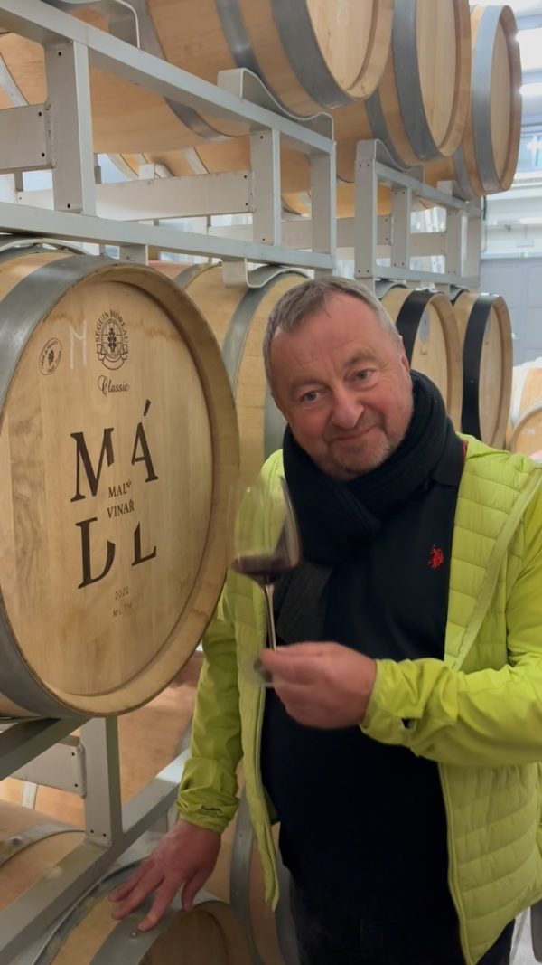 Rychlá zdravice z Velkých Bílovic! 🥂 🍷Náš sommelier Vás zdraví přímo z vinného sklepa Vinařství Mádl – rodinného vinařs…