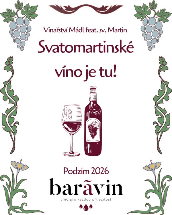 🍷 Svatomartinské se blíží! Zajistěte si včas výborné Svatomartinské víno od Vinařství Mádl! 🍇🥂 📅 Předobjednávky přijímá…