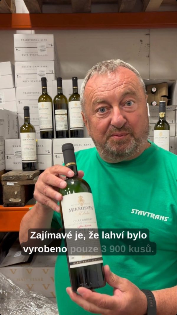 ✨Exkluzivně u nás v BARAVINU. 🍷Chardonnay od vinařství MIKROSVÍN. Charakteristika: 🍇Bílé víno, suché. 🍇Zrálo na barikov…
